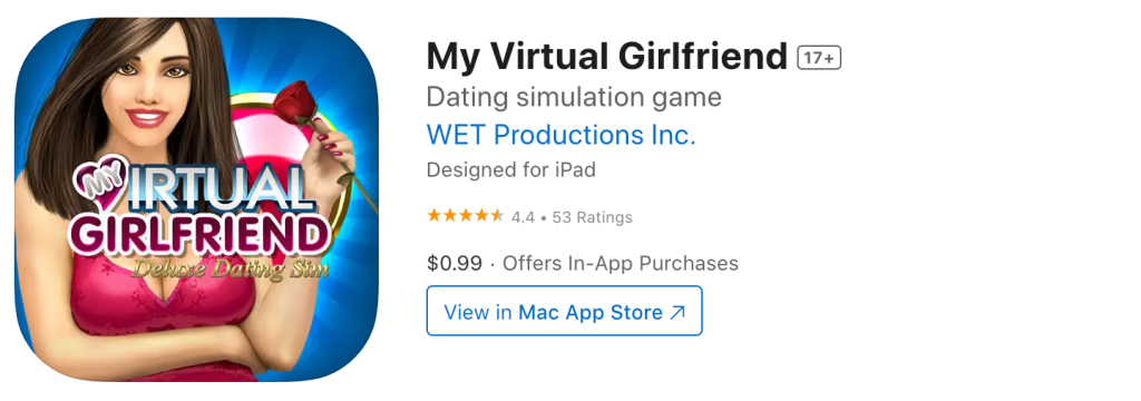 My Virtual Girlfriend