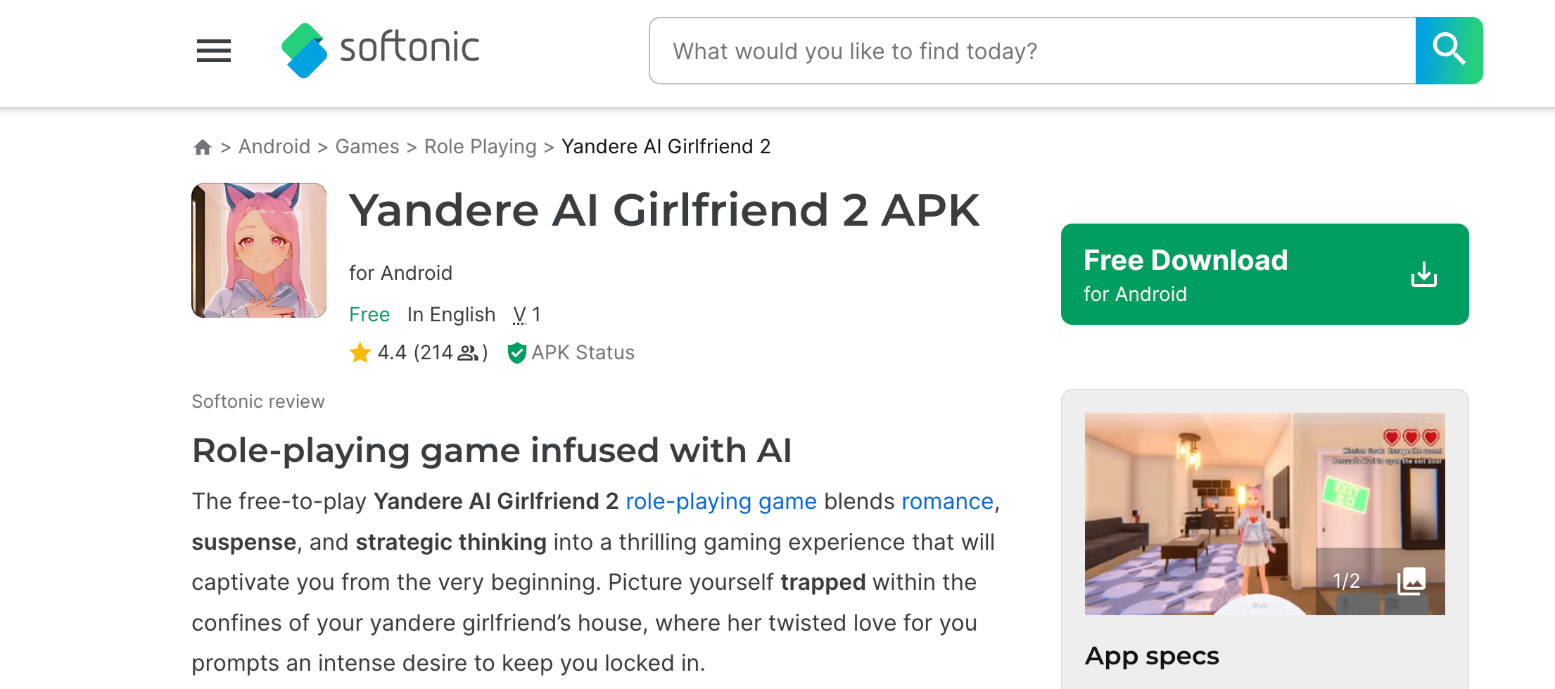 AI Girlfriend Love Simulator APK